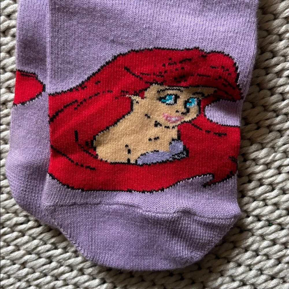 Socks Little Mermaid Ariel girls size M shoe size 11-13 Disneystore